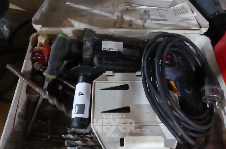 Bohrhammer mit Koffer