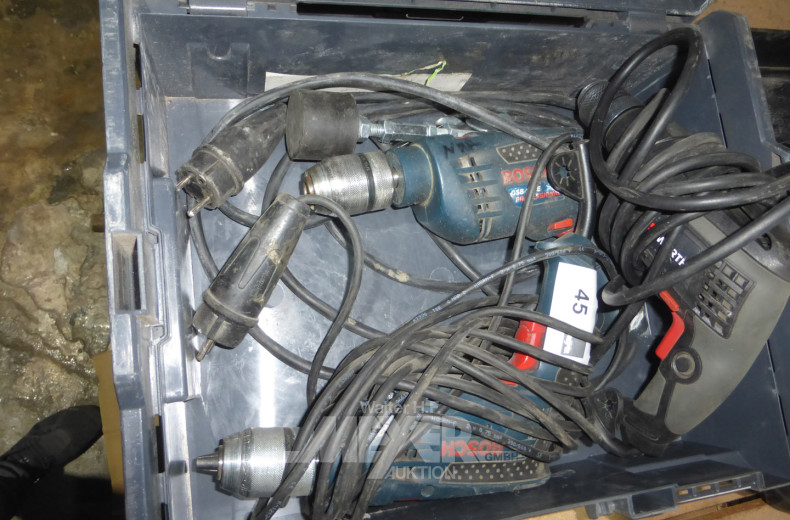 3 div. Bohrmaschinen