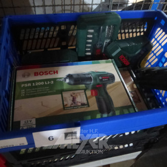 2 Handmaschinen mit Zubehör, u.a.