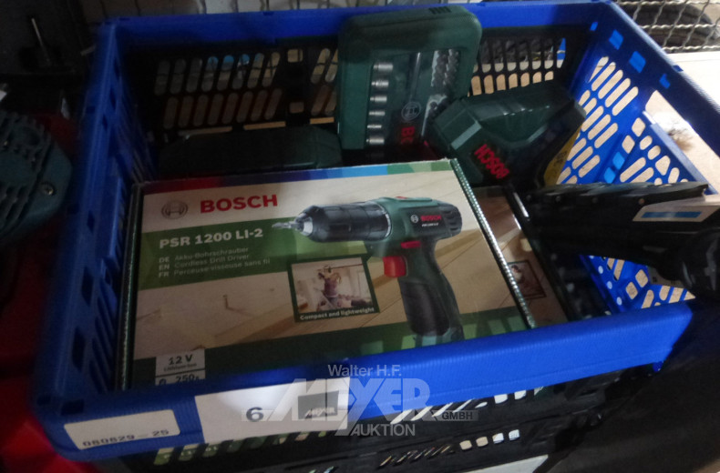 2 Handmaschinen mit Zubehör, u.a.