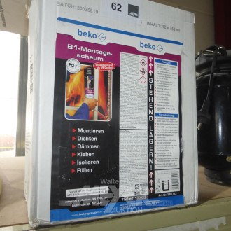 Posten B1-Montageschaum, 7 Flaschen