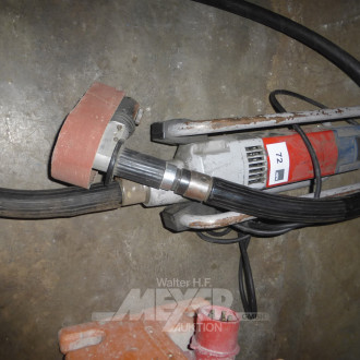 elektr. Bandschleifer mit biegsamer Welle