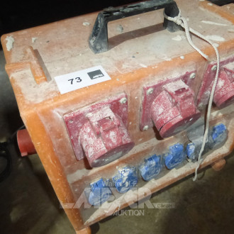 Kraftstrom-Verteilerkasten