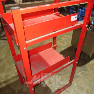 Lagergestell für 60 Literfässer