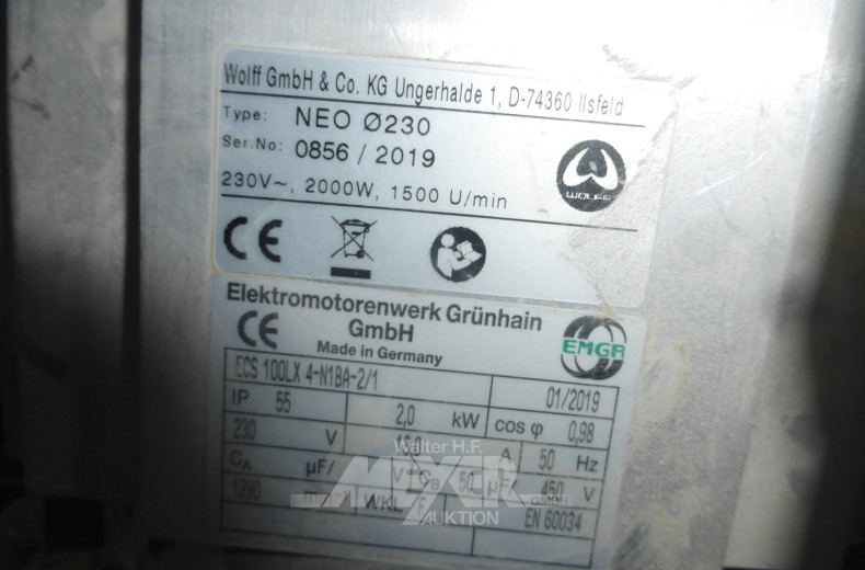 Einscheibenschleifmaschine