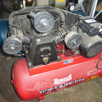 3-Zylinder Kolbenkompressor, fahrbar