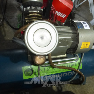 2-Zylinder Kolbenkompressor, fahrbar