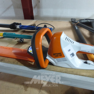 elektr. Heckenschere