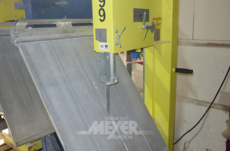 Vertikal-Mauersteinbandsäge