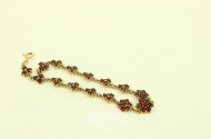 Armband mit Granatbesatz