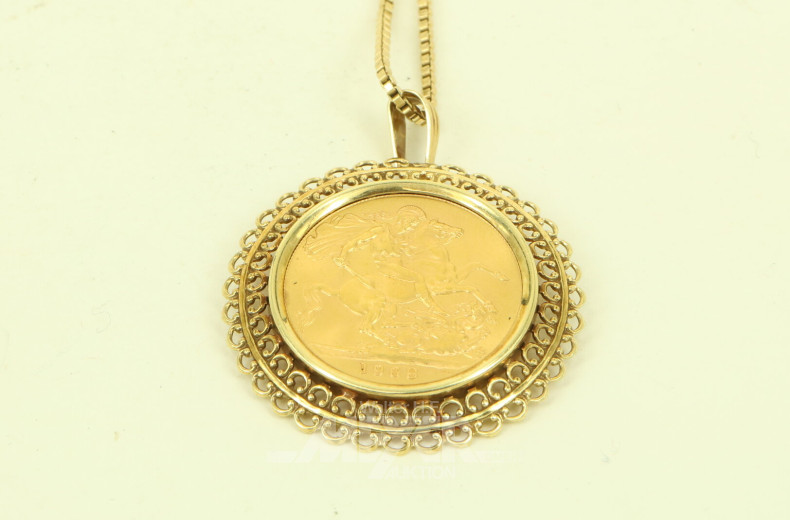 Venezianerkette mit Münzanhänger