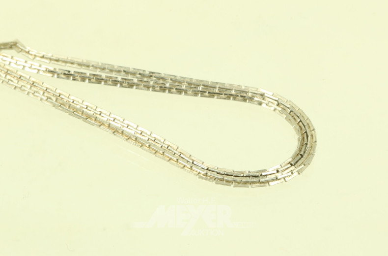 lange Silberkette