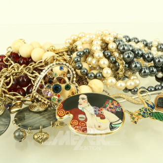 Konvolut Modeschmuck