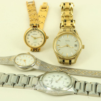 4 Damenarmbanduhren