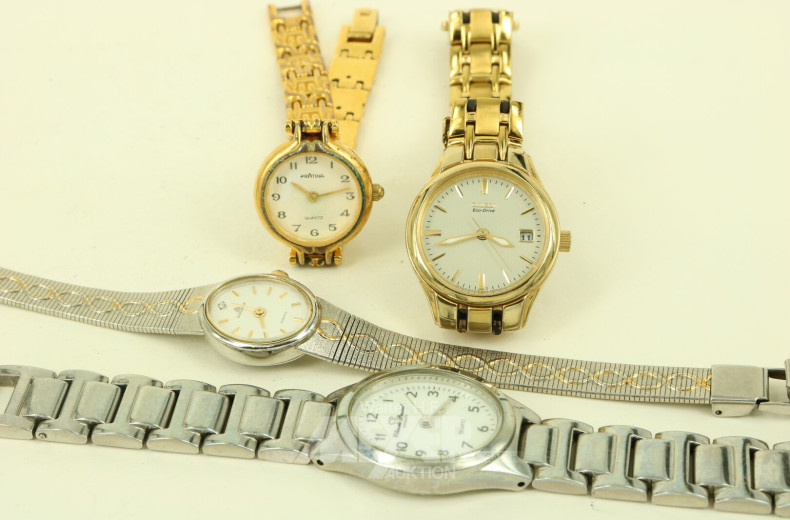 4 Damenarmbanduhren