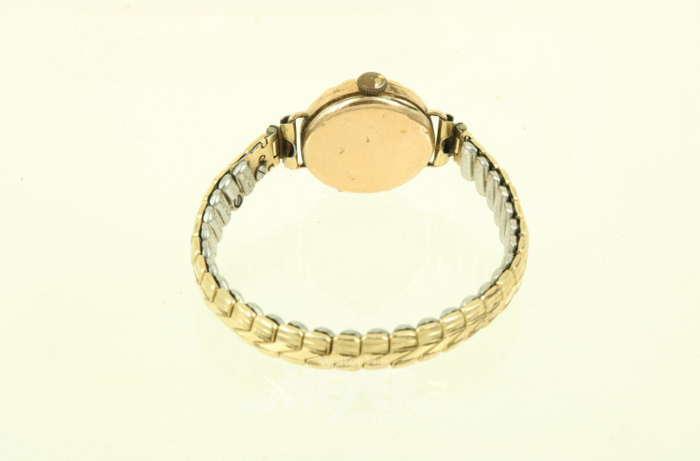 Damenarmbanduhr mit Elasto-Fixo-Armband