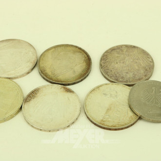 6 BRD 10 Deutsche Mark vor 1997