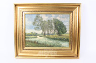 Gemälde  "norddeutsche Landschaft"