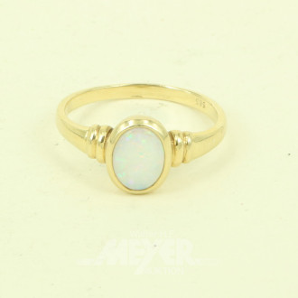 Damenring mit 1 Opal