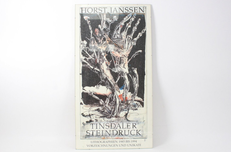 4 Druckgrafiken von Horst Janssen