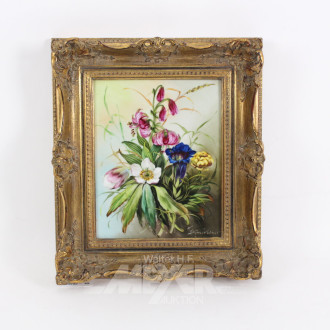 Porz.-Bild "Alpenblumen"