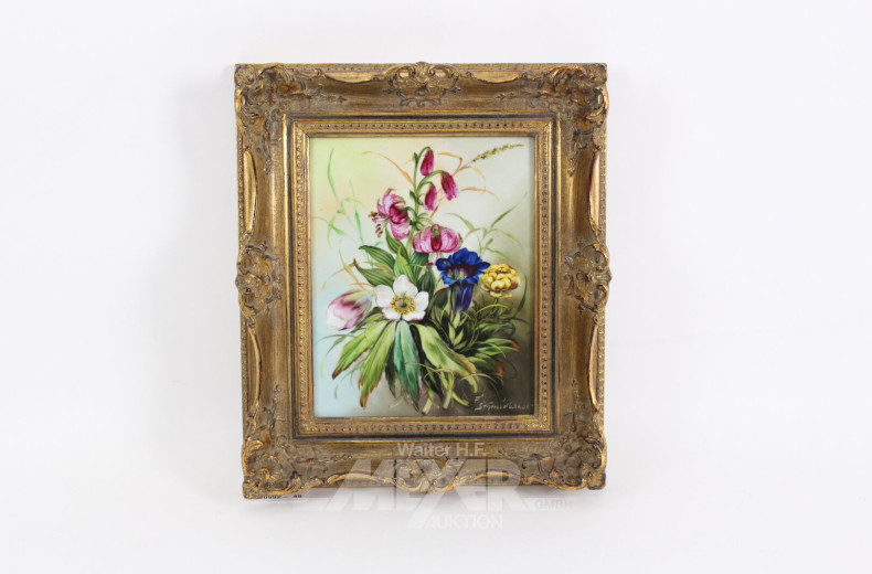 Porz.-Bild "Alpenblumen"