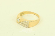 Ring mit 1 Brillant von ca. 0,3 ct
