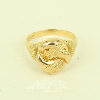 Ring mit Eichenlaub