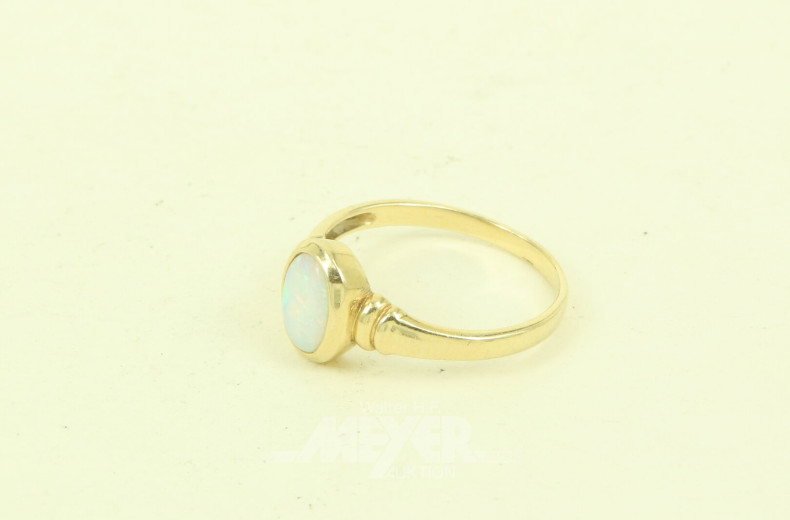 Damenring mit 1 Opal