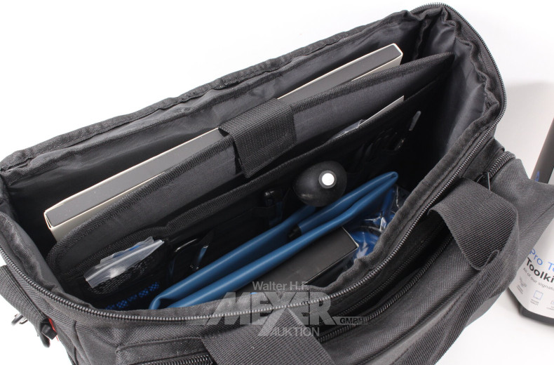 Werkzeugtasche mit PC- u. Feinwerkzeug