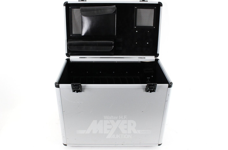 Laptop / Tablett Transportsystem mit zentraler Ladeeinrichtung