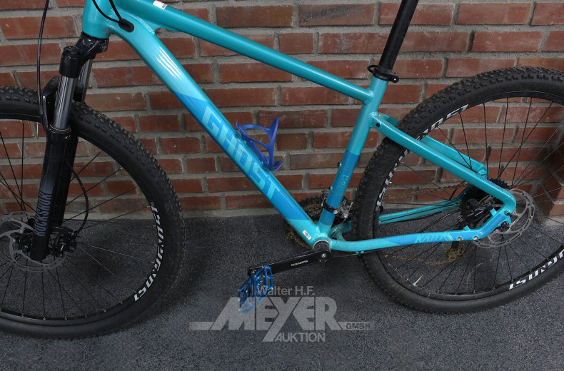 Mountainbike, türkis