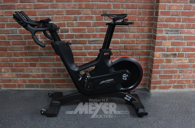 Professionelles "Spinningbike", LIFEFITNESS powered by ICG