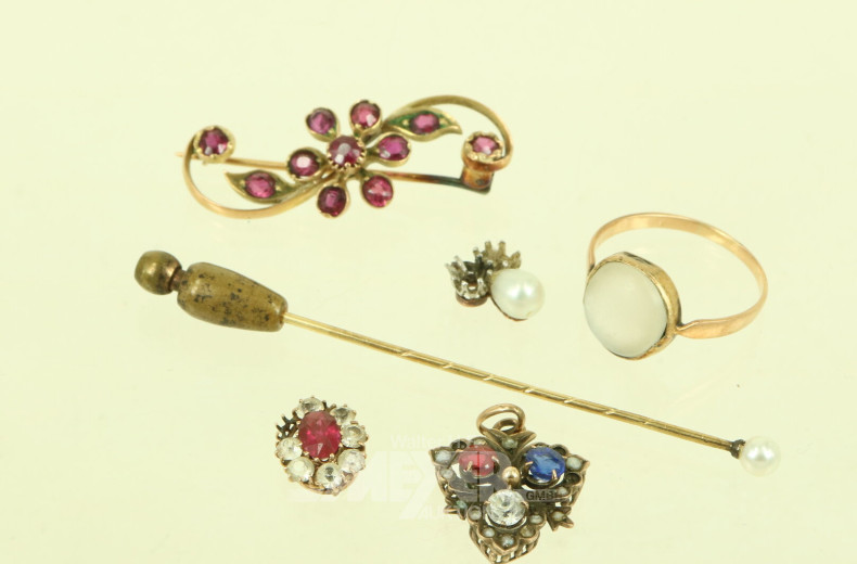 Kl. Konvolut Antikschmuck