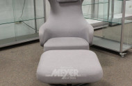 Loungesessel Grand Repos mit Ottoman