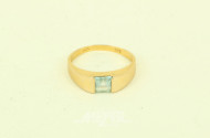 Ring mit 1 Aquamarin