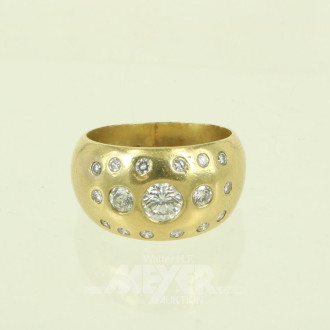 Ring mit Brillanten von ca. 0.30ct