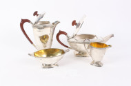 4-tlg. Kaffee- u. Teeservice, Birmingham, um 1937