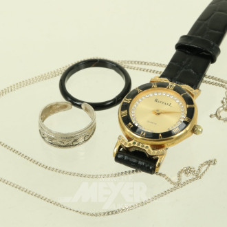 Konvolut Silber- u. Modeschmuck