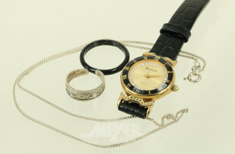 Konvolut Silber- u. Modeschmuck