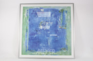 Kunstdruck 'Komposition in Blau und Grün'