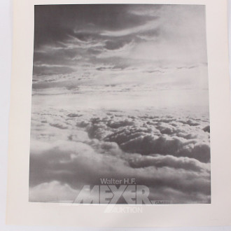 Offsetlithographie 'Wolken'