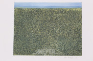 Farbradierung 'Landschaft'