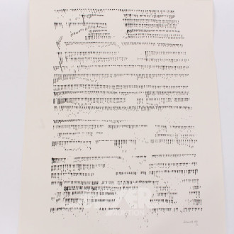 Serigraphie 'Komposition'