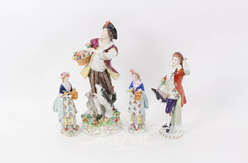 4 Porzellanfiguren