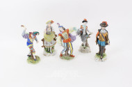 5 Porzellanfiguren versch. Manufakturen