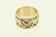 Bandring, mit Motiv 'umlaufender Panther'