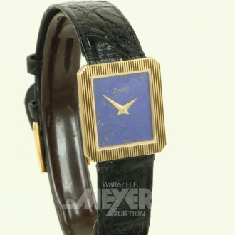 Damenarmbanduhr mit Ziffernblatt aus Lapislazuli