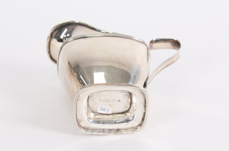 4-tlg. Kaffee- u. Teeservice mit Fischmotiv, spätes 20. Jh.