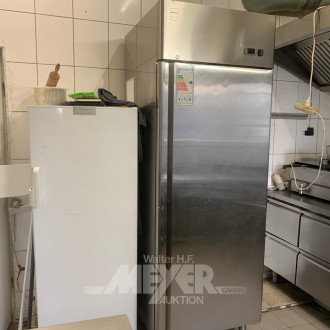 Kühlschrank m. V2A Verkleidung